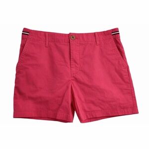 Tommy Hilfiger Pink Stretch Shorts 5” Spring Casual Preppy Size 8